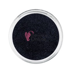 Decor pentru unghii NADP026VV sclipici extra fin de 5gr Negru 